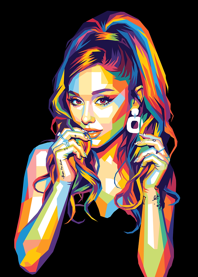 Ariana Grande Pop Art