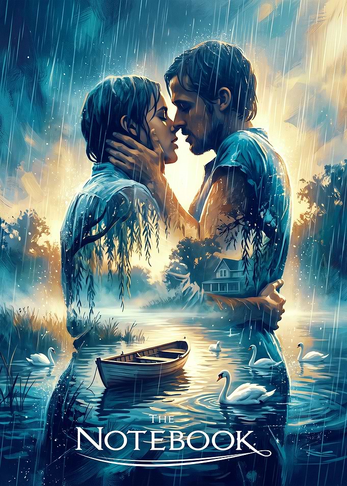 The Notebook Romantic Movie Poster