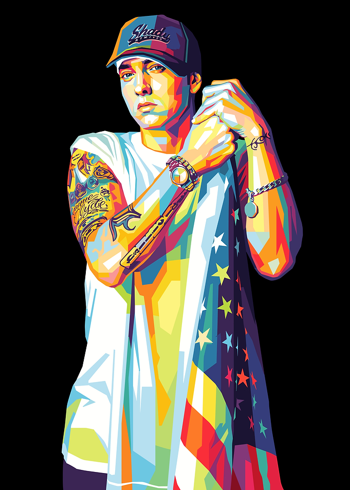 Eminem Pop Art Portrait