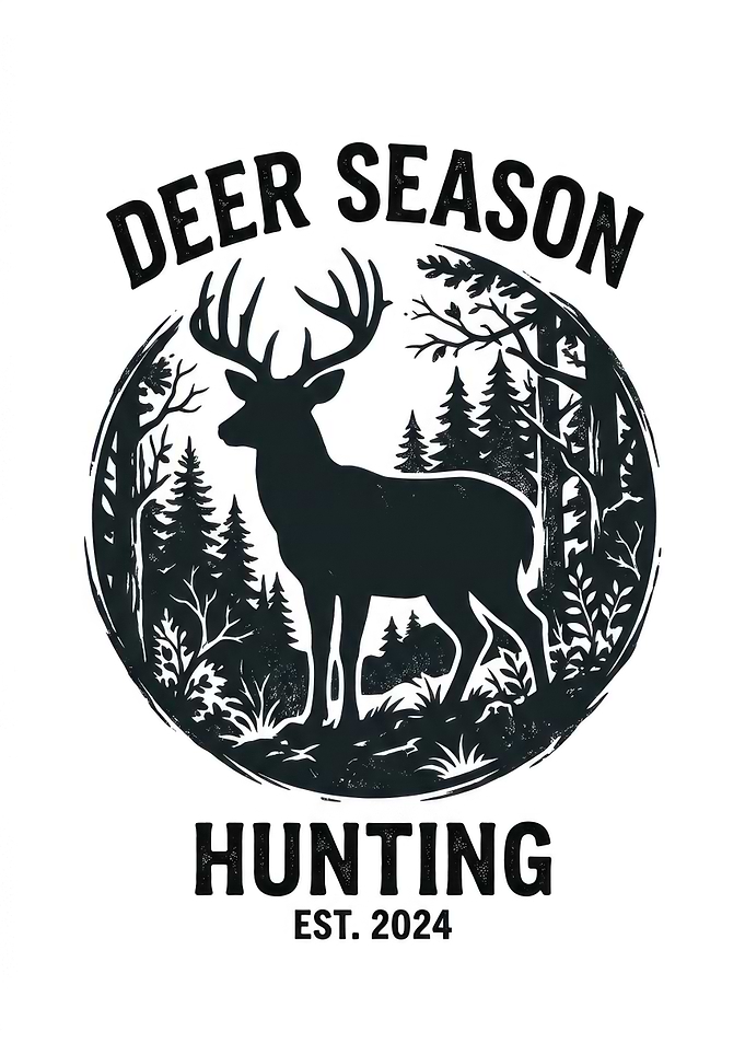 Deer Season Hunting Graphic Design