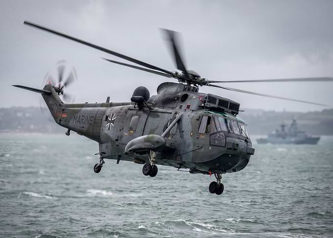 German Navy Sea King Helicopter