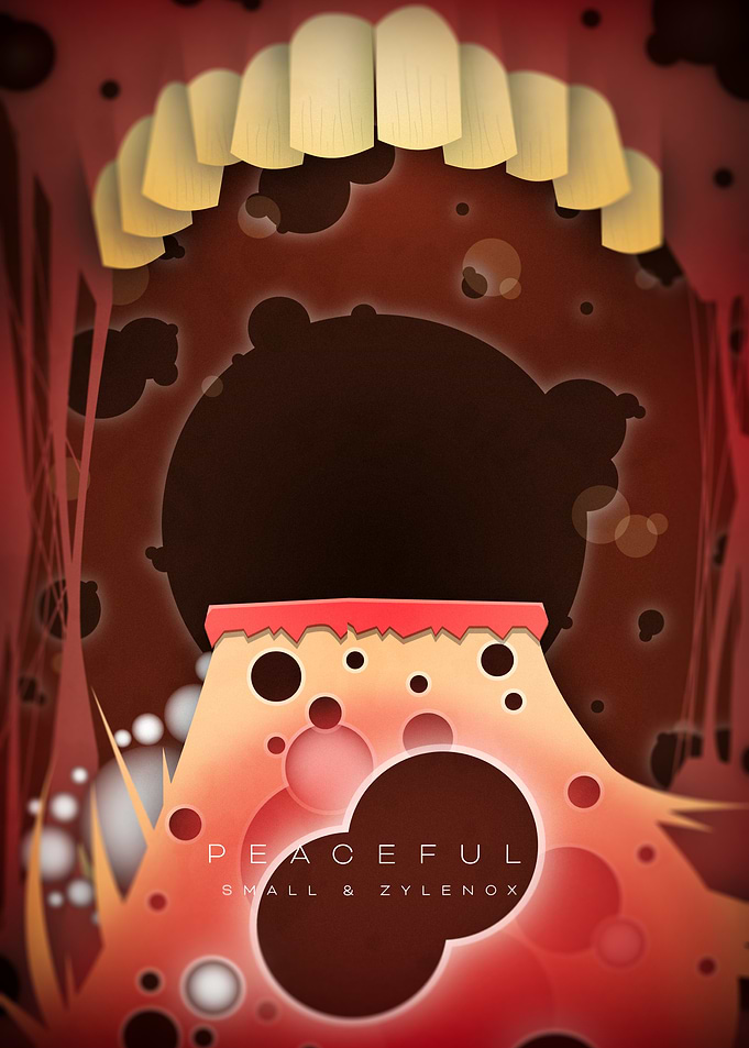 Peaceful by Small & Zylenox Poster