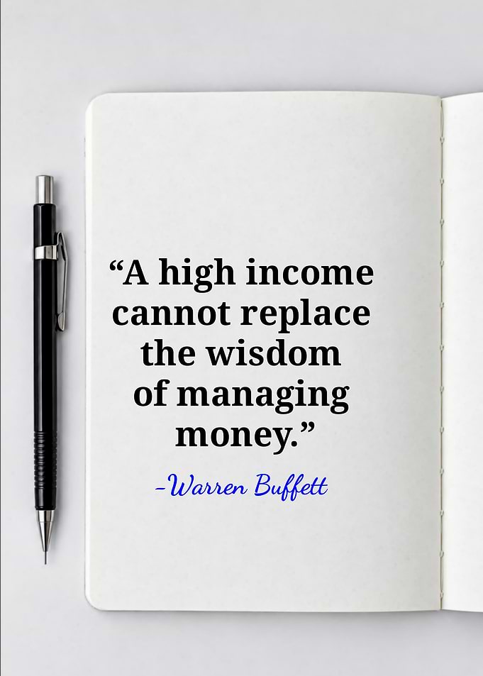 Warren Buffett Financial Wisdom Quote