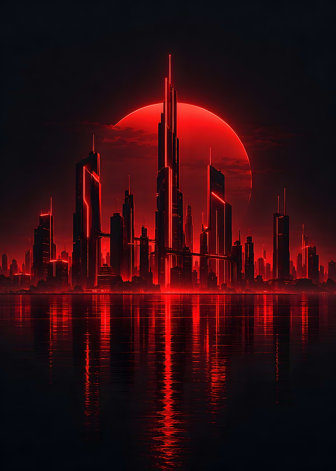 Cyberpunk Red Tokyo Skyline
