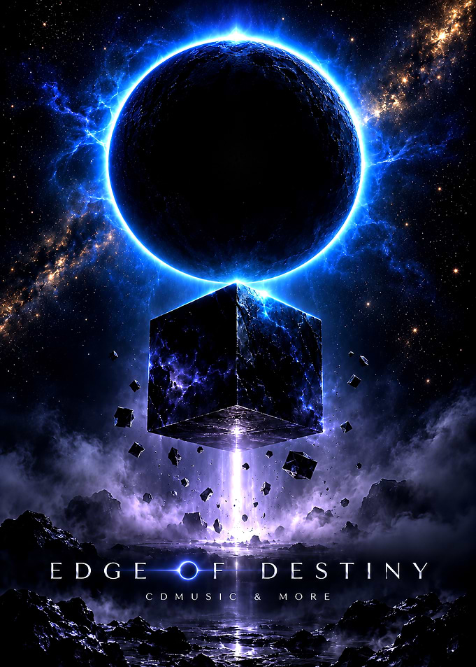Edge of Destiny Cosmic Cube Poster