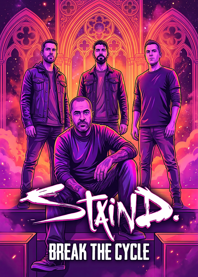 Staind Break The Cycle Band Poster