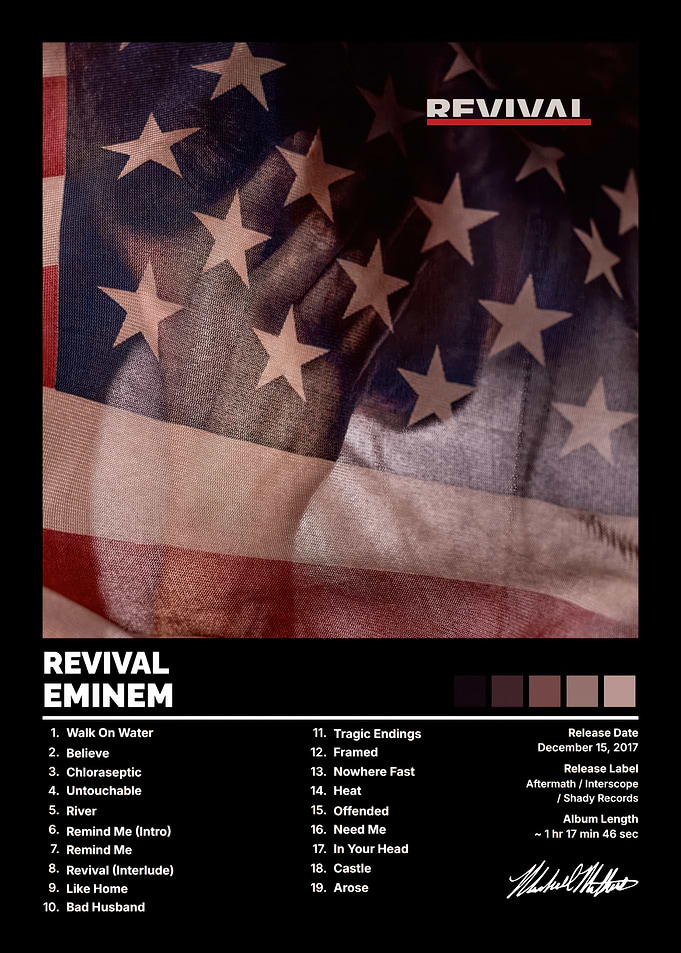 Eminem Revival Album Tracklist Poster