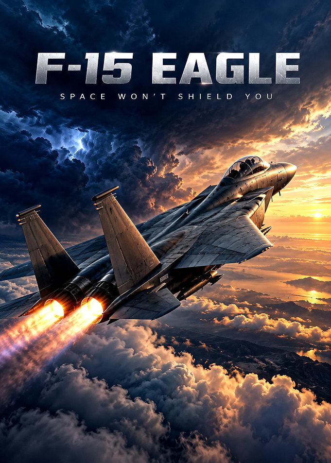 F-15 Eagle Jet Poster