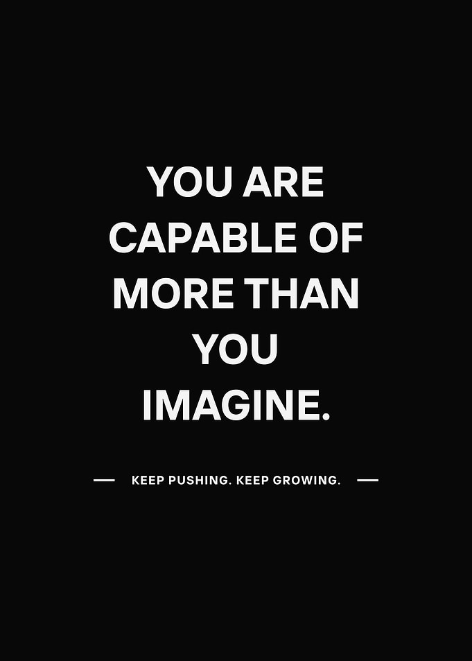 Minimalist Inspirational Quote