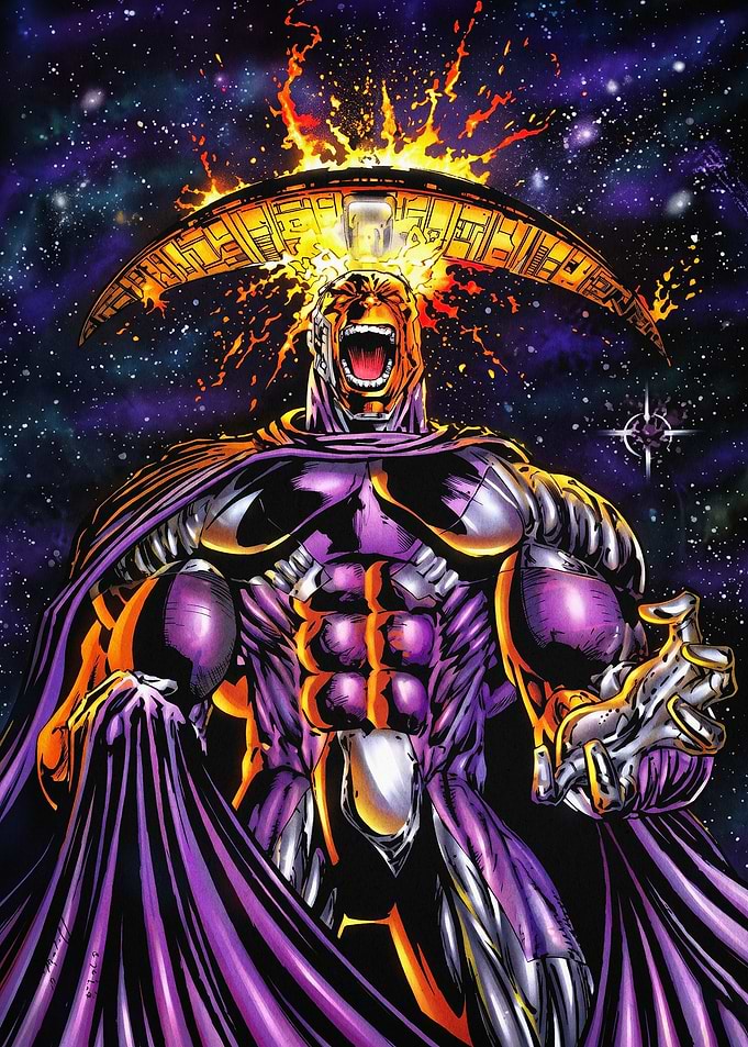 Cosmic Power Sci-Fi Comic Poster