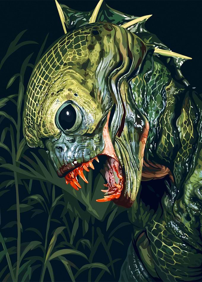Creature from the Black Lagoon Portrait