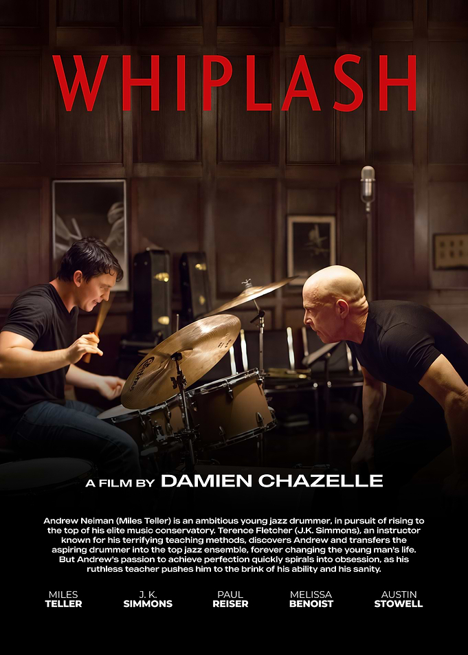 Whiplash Movie Poster
