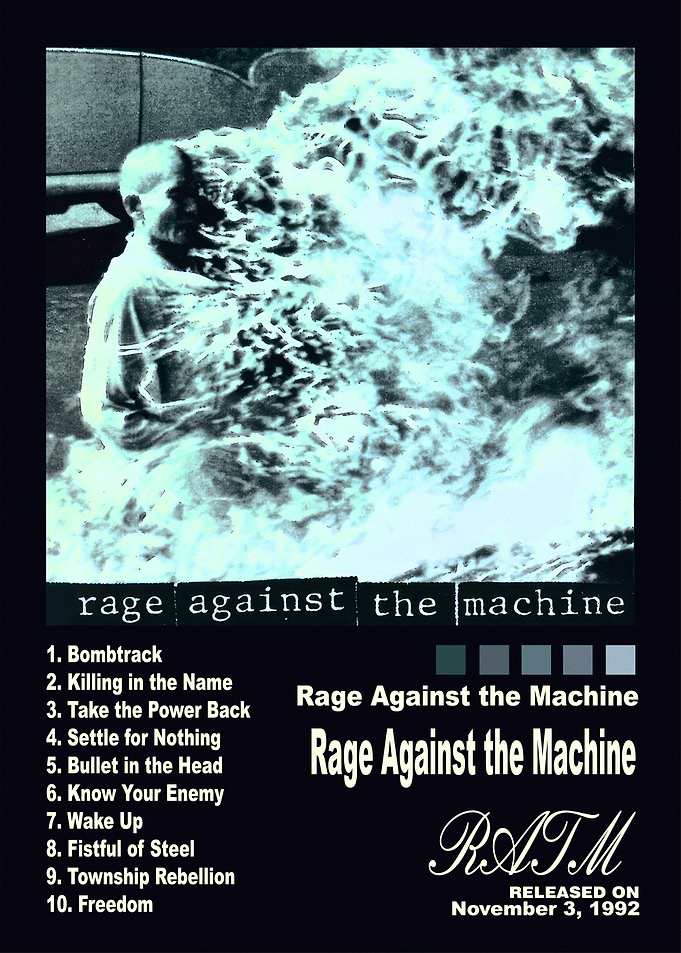 Rage Against the Machine Album Poster