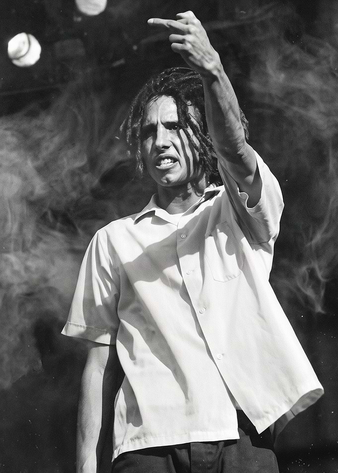 Zack de la Rocha Performing Live