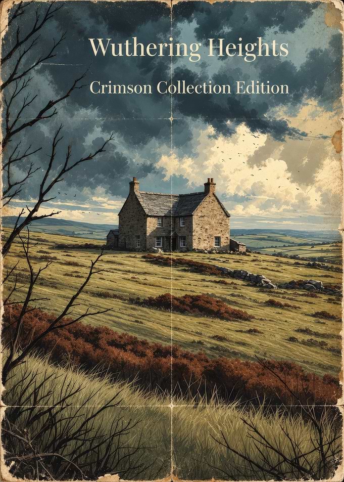 Wuthering Heights Crimson Collection Book Cover