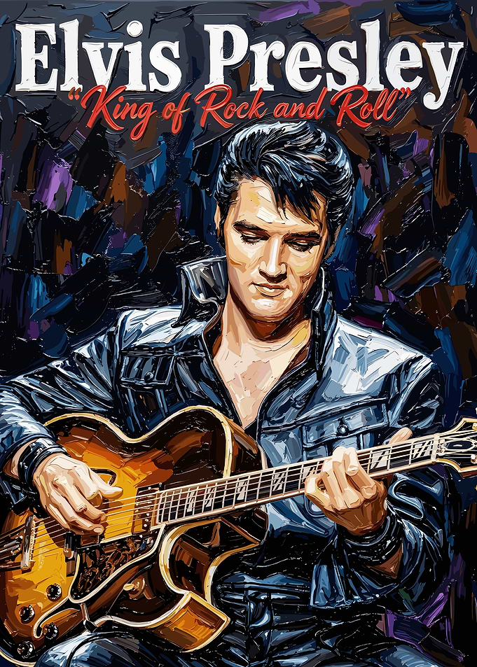 Elvis Presley painting art