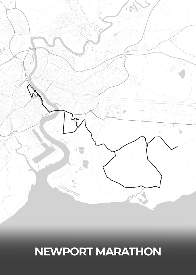 Newport Marathon Route Map