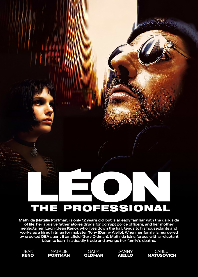 Léon: The Professional Movie Poster