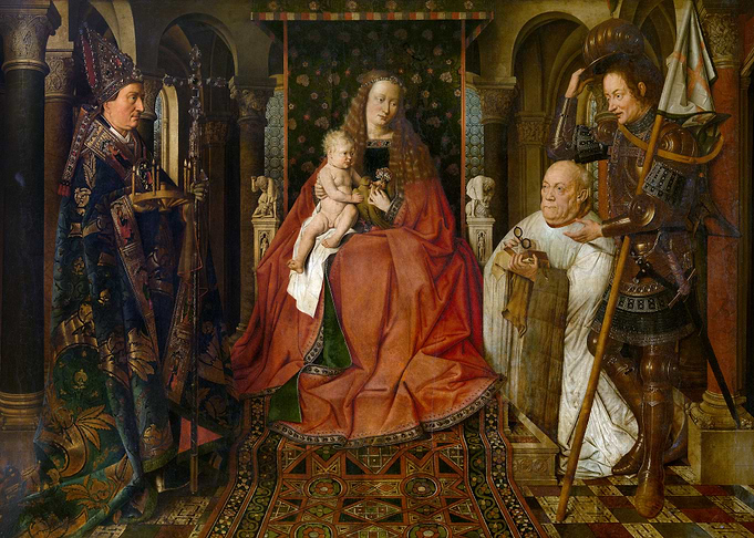 The Virgin and Child with Canon van der Paele