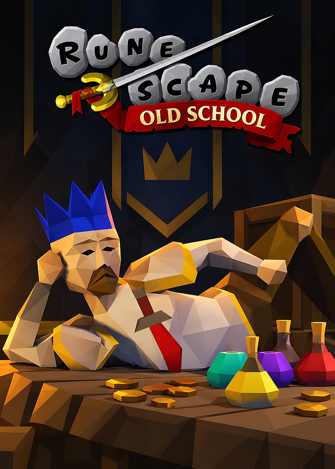Old School RuneScape Low Poly Art