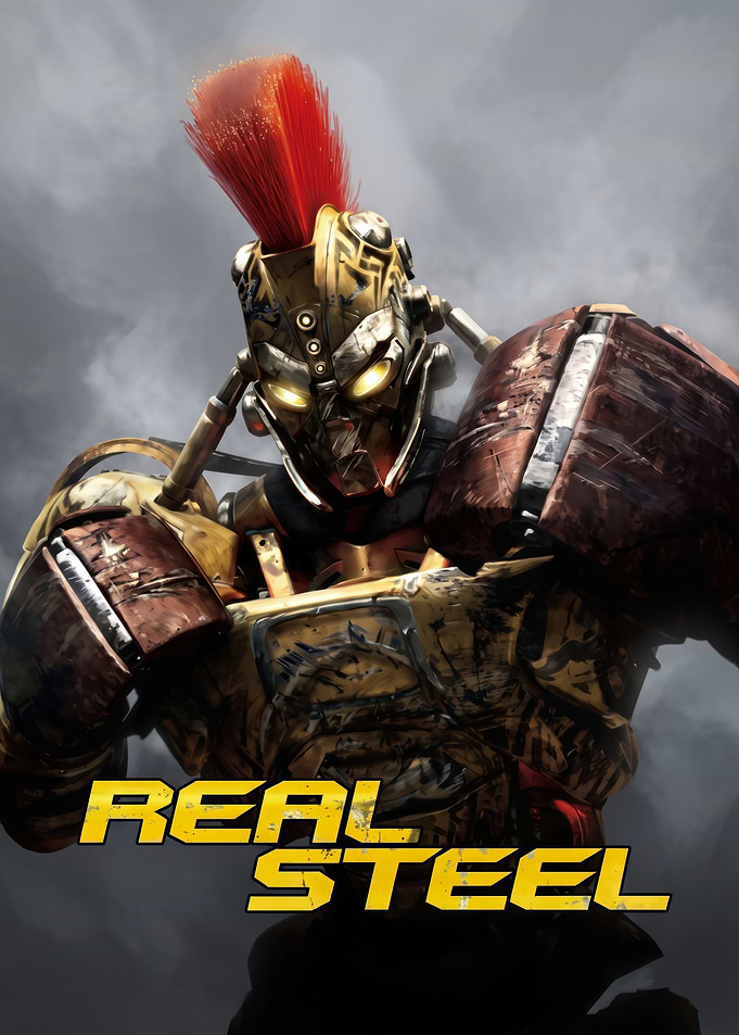 Real Steel Midas Robot Poster