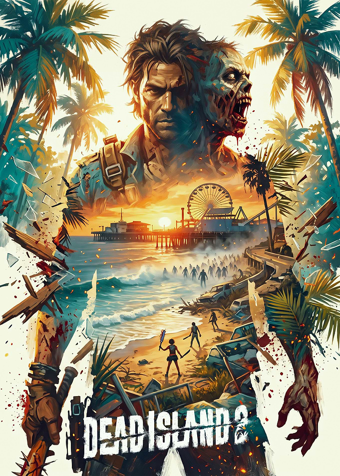 Dead Island 2 Official Game Poster