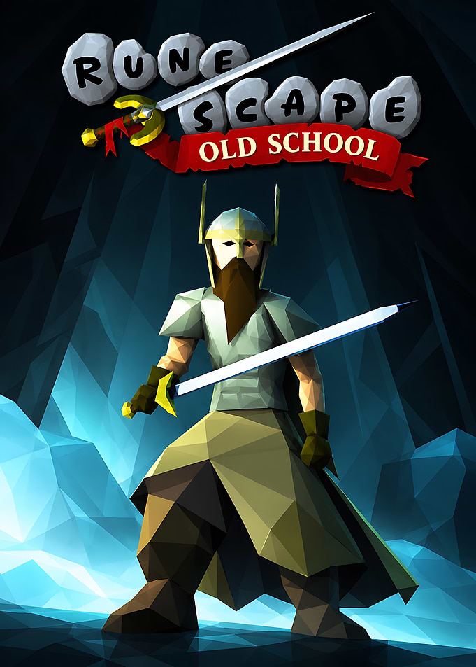 Old School RuneScape Warrior Poster