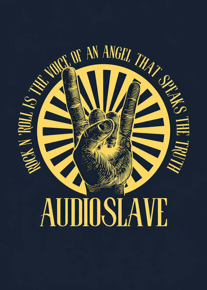 Audioslave Rock N Roll Graphic