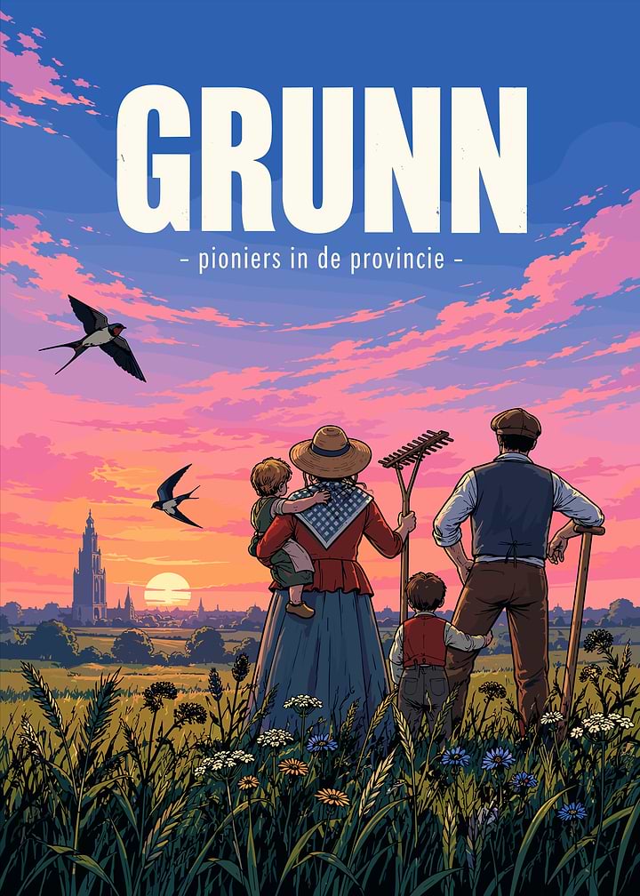 Grunn Pioneers in the Province Poster