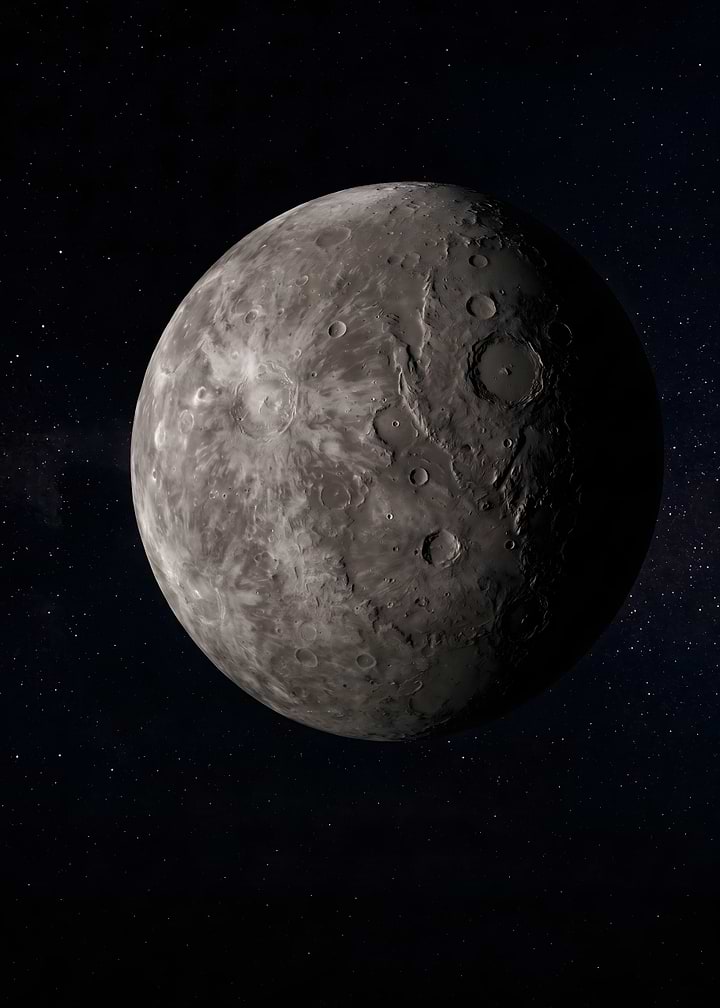 Detailed View of a Moon