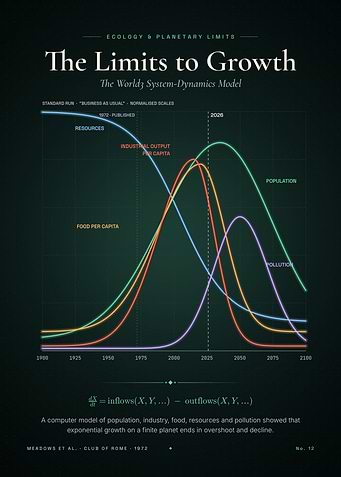 The Limits to Growth – World3 Standard Run