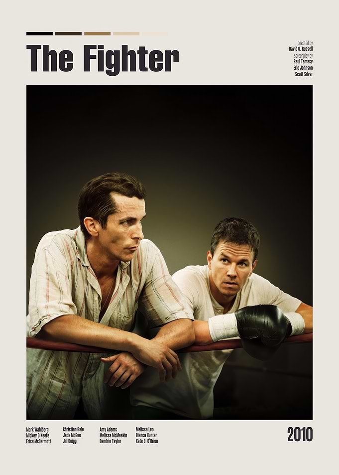 The Fighter Minimalist Movie Poster