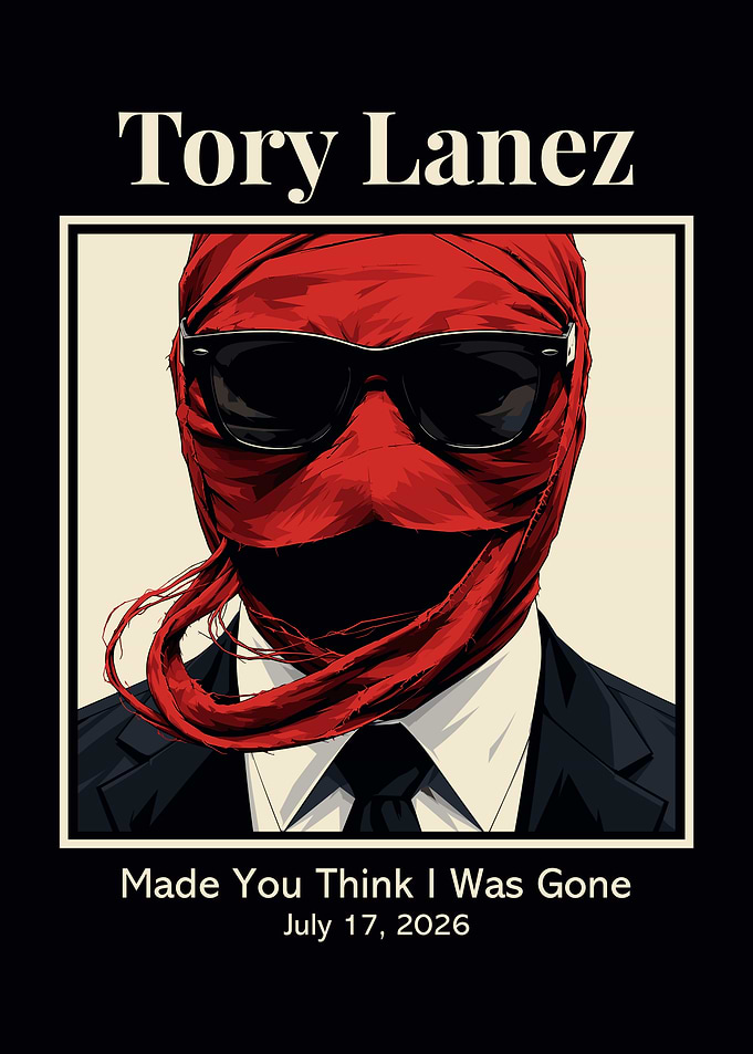 Tory Lanez Red Mask Poster