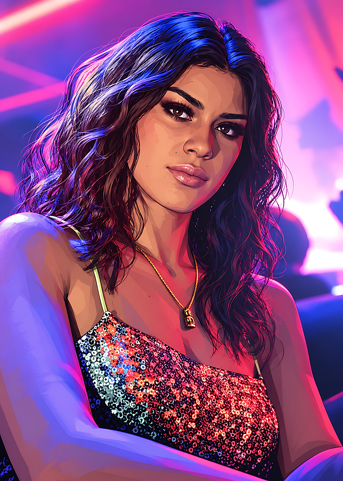 Lucia from GTA VI Portrait