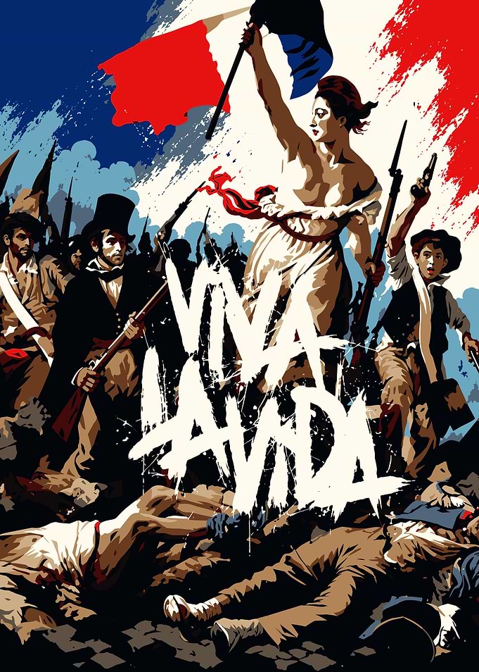 Viva La Vida Liberty Painting