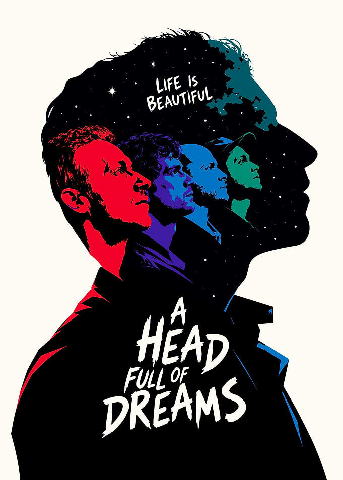Coldplay A Head Full of Dreams Poster