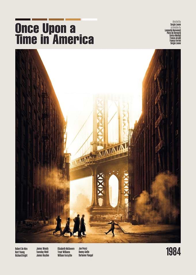 Once Upon a Time in America Poster