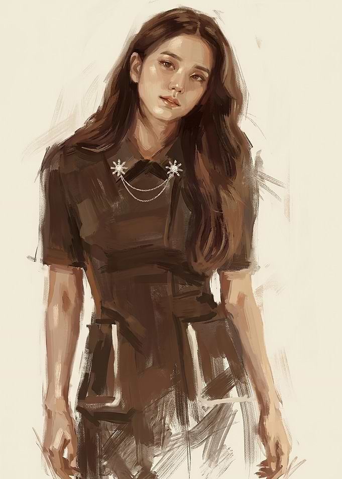 Digital Painting of Jisoo