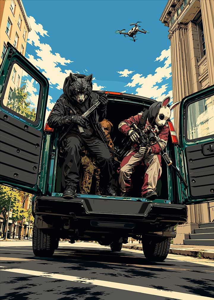 Anthropomorphic Animal Tactical Squad