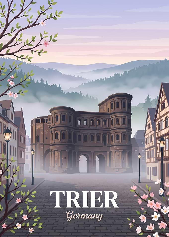 Porta Nigra in Trier Germany Poster