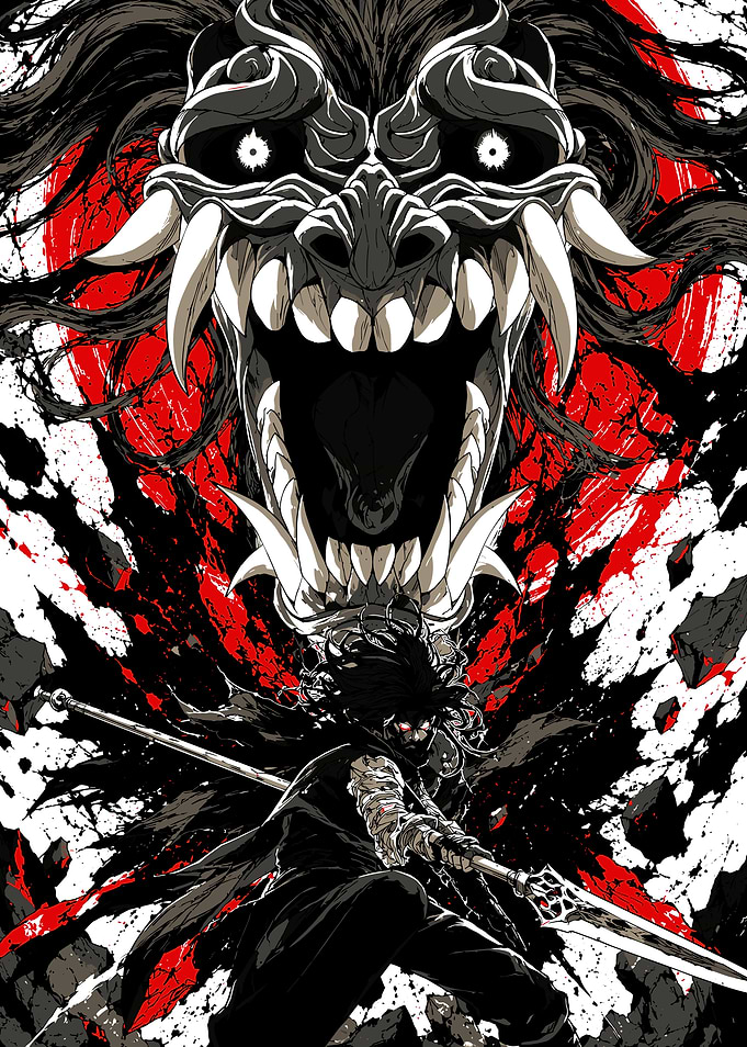 Warrior Summoning Oni Demon Spirit