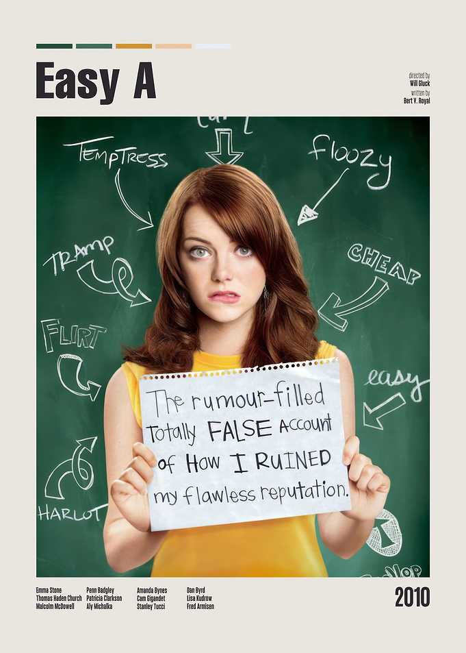 Easy A Movie Poster