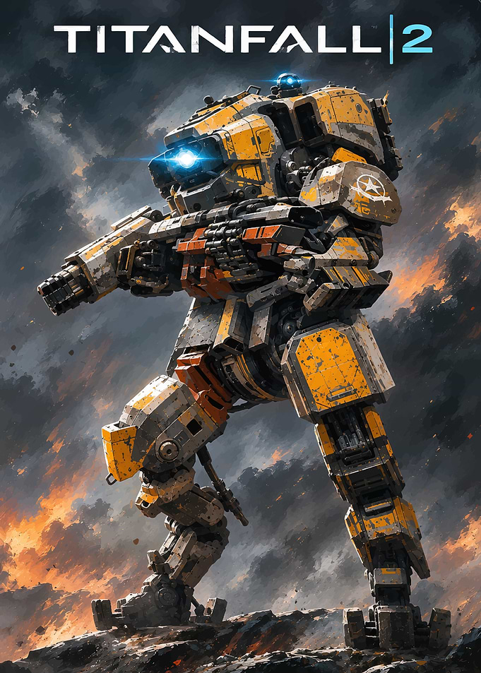 Titanfall 2 BT-7274 Mech Poster