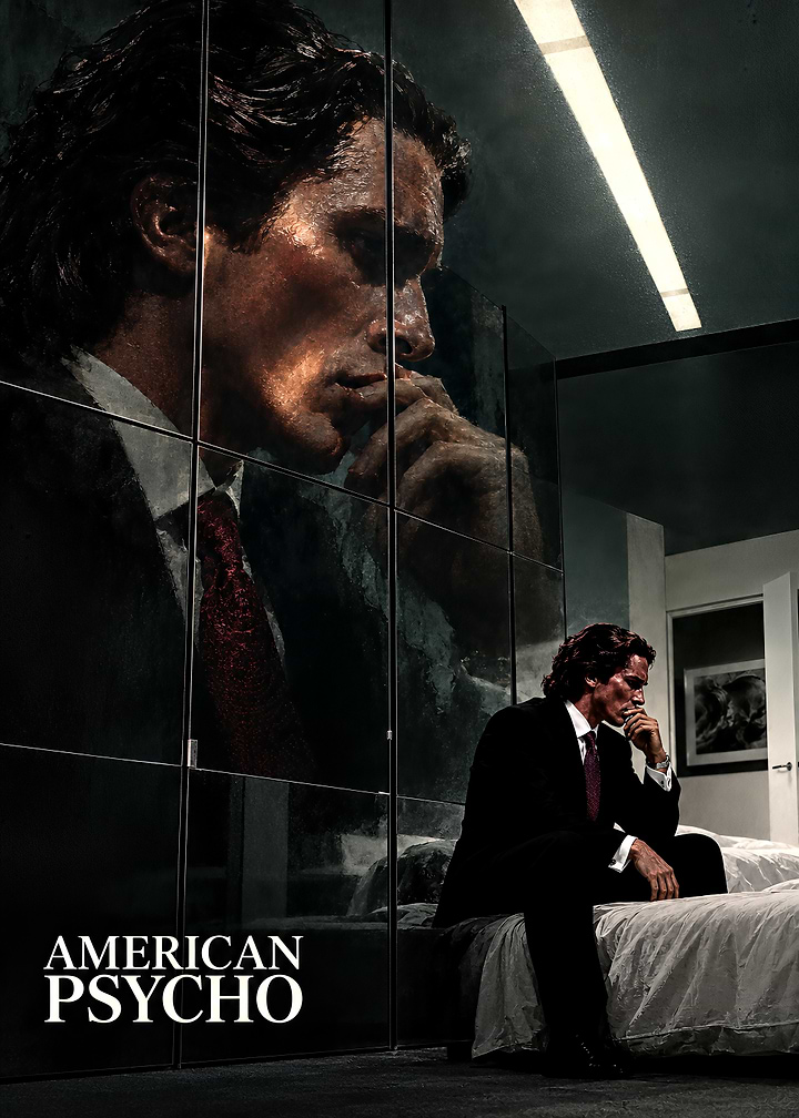 American Psycho Patrick Bateman Movie Poster