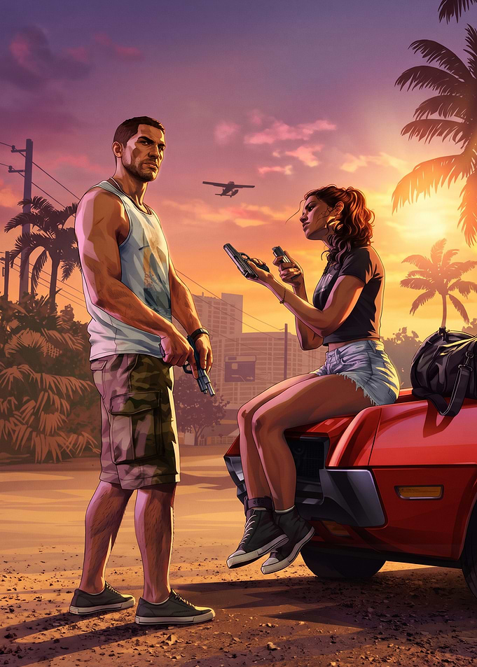 Grand Theft Auto VI Promotional Art