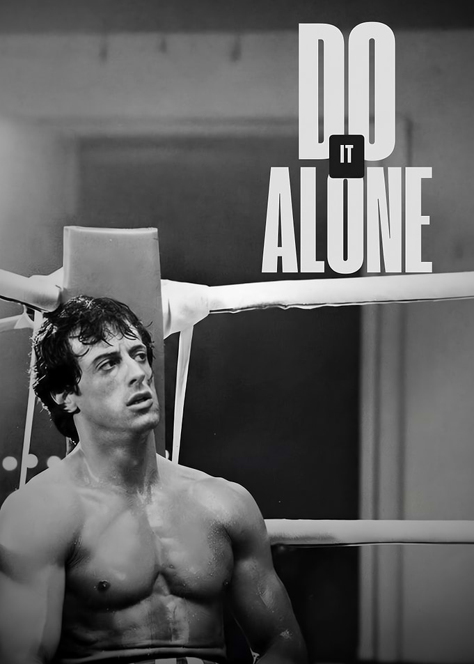 Rocky Balboa Inspirational Boxing Poster