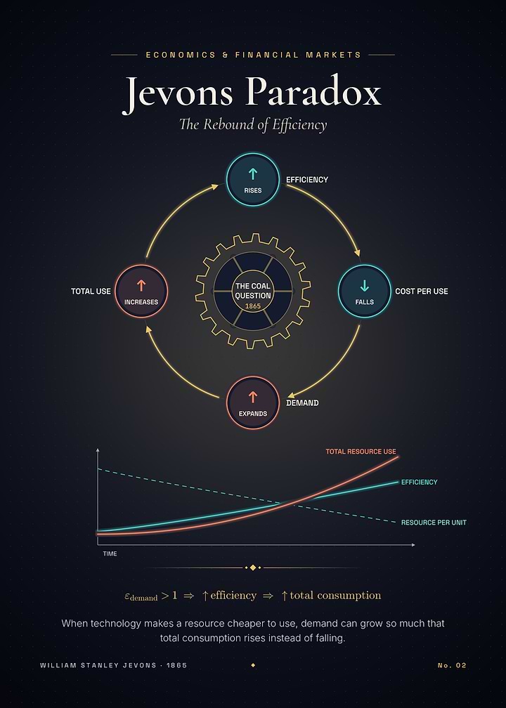 Jevons Paradox – The Rebound of Efficiency