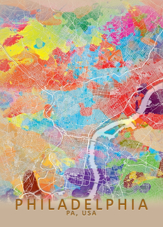 Philadelphia Splash Map