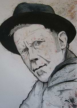 Portrait of Tom Waits