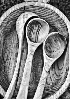 Wooden Ladles - ©Silvia Ganora - Do not copy or use in ...